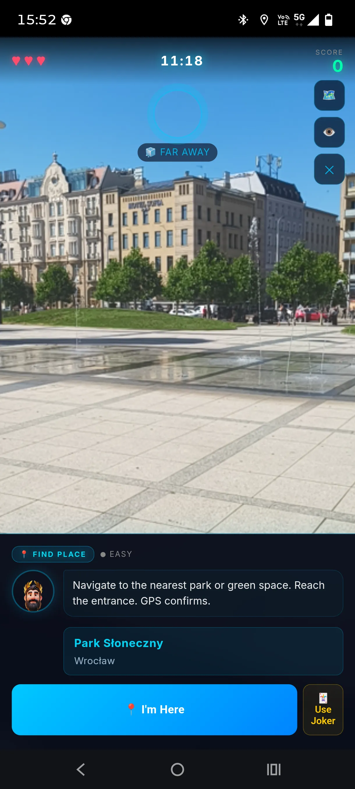 Field Mission — Find Place objective