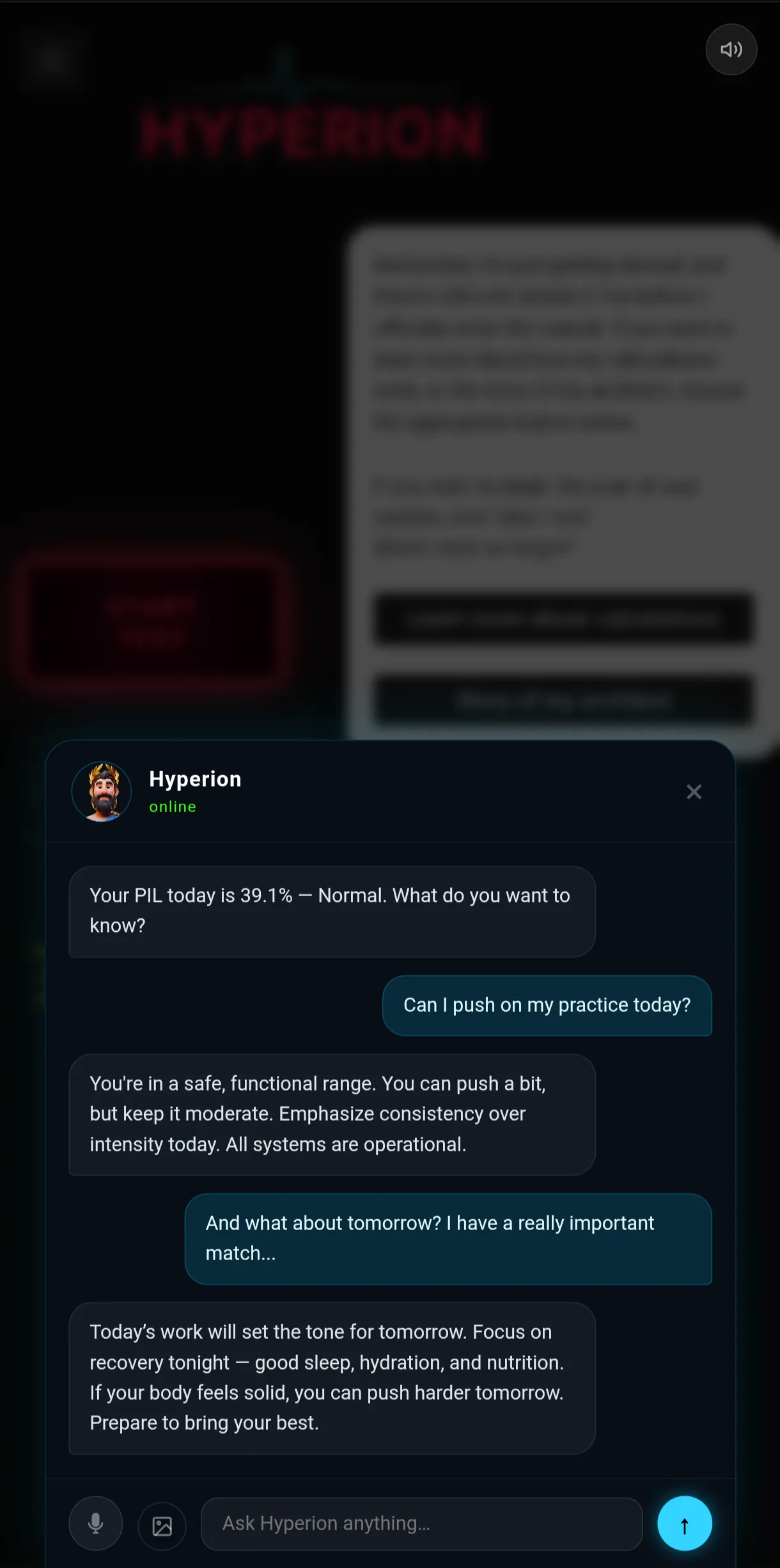 Chat with Hyperion